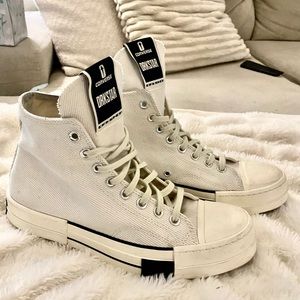 Rick Owens DRK SHDW (Dark Shadow) Converse